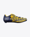 Download Road Cycling Shoe mockup (Side View) in Apparel Mockups on ...