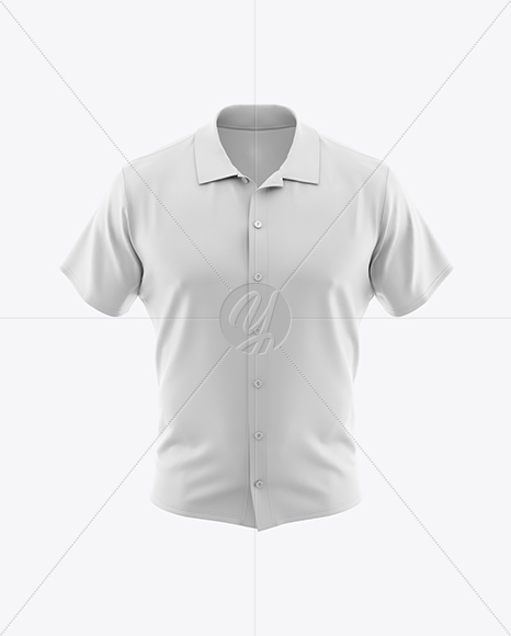 Download Men's Polo Shirt Mockup (Front View) in Apparel Mockups on ...