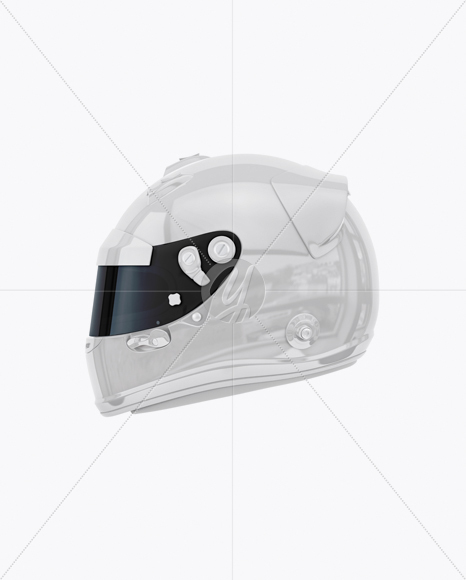 Download F1 Helmet Mockup - Side View in Apparel Mockups on Yellow ...