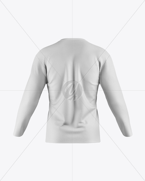 Download Men S Baseball T Shirt With Long Sleeves Mockup Back View In Apparel Mockups On Yellow Images Object Mockups PSD Mockup Templates
