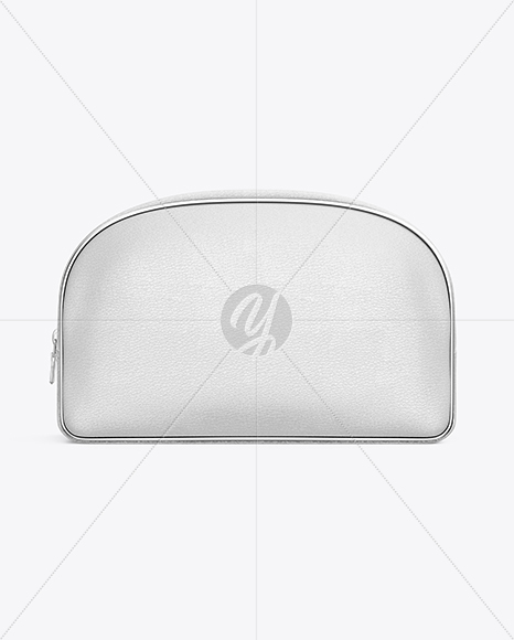 Download Leather Cosmetic Bag Mockup in Apparel Mockups on Yellow ...