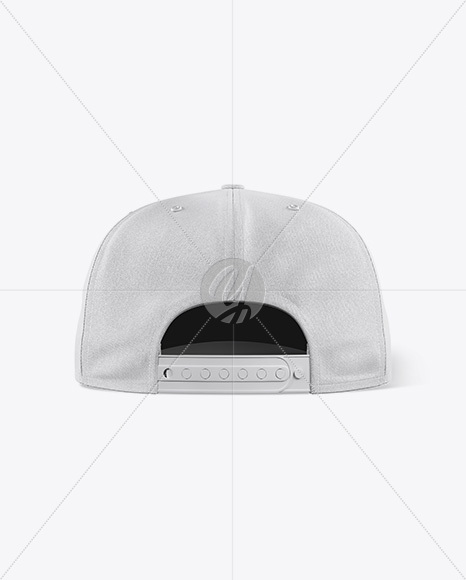 Download Snapback Cap Mockup - Back View in Apparel Mockups on ...