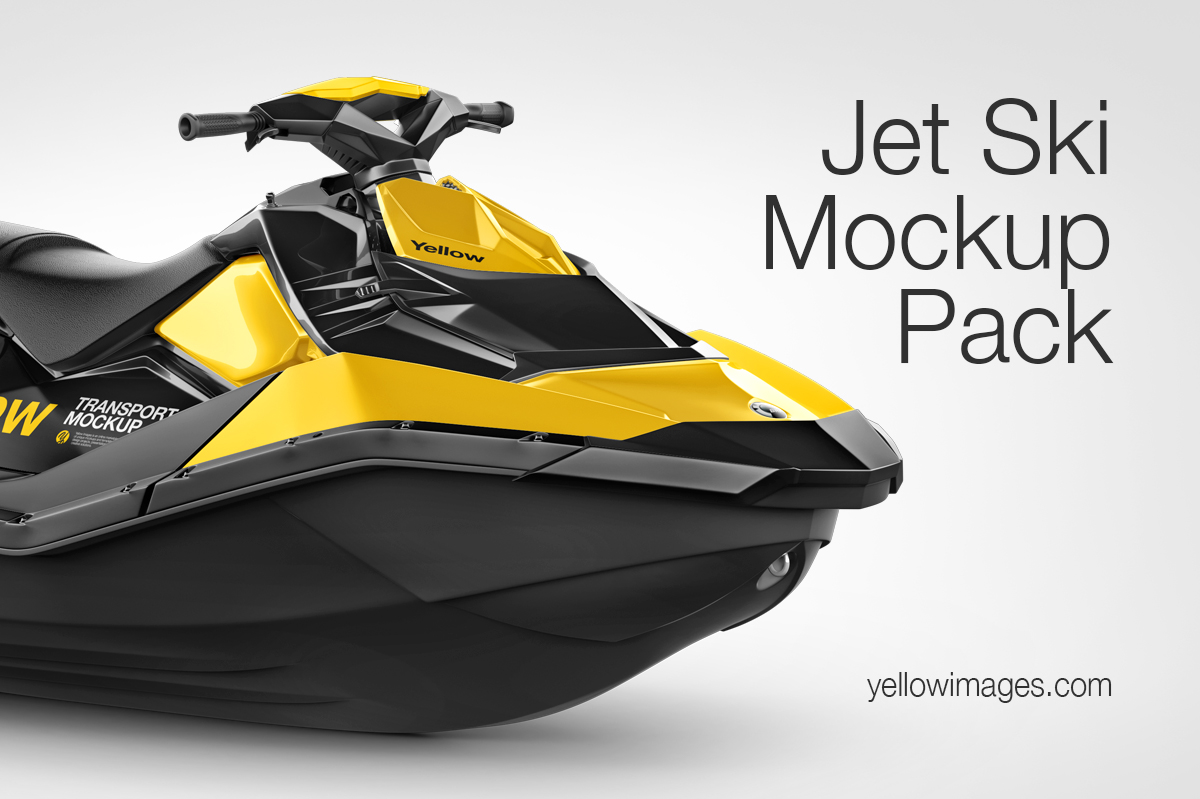 Download Jet Ski Mockup Pack in Handpicked Sets of Vehicles on ...