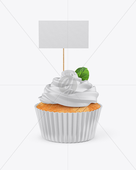 Download Cupcake Mockup in Object Mockups on Yellow Images Object Mockups