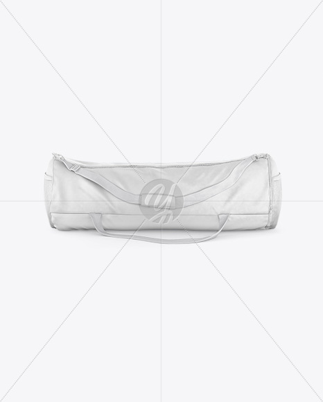 Download Duffle Bag - Front View in Apparel Mockups on Yellow ...