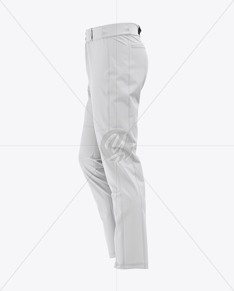 Download Side Panels Baseball Pants Mockup - Side View in Apparel ...