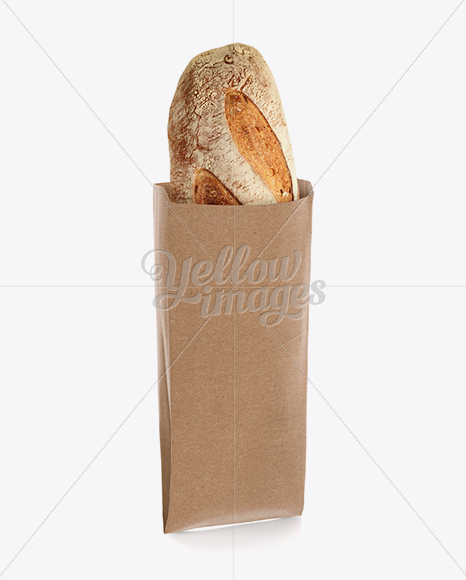 Download Kraft Paper Bakery Bag Mockup in Bag & Sack Mockups on ...